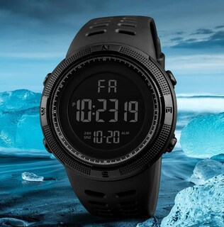 Foto 3 | Reloj Digital Xtellar Impermeable Negro