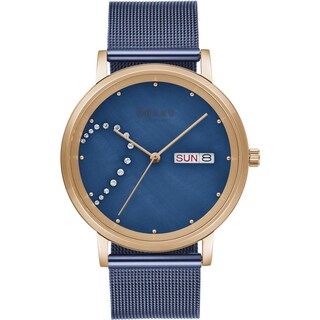 Foto 1 | Reloj Obaku Denmark V248ghvlml Draabe Ocean-azul