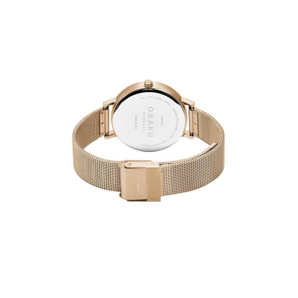 Foto 3 | Reloj Obaku Denmark V248ghvjmv Draabe Blush-oro Rosa