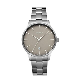 Foto 1 | Reloj Obaku Denmark V247xduusu Lyng Stor Smokey-gris