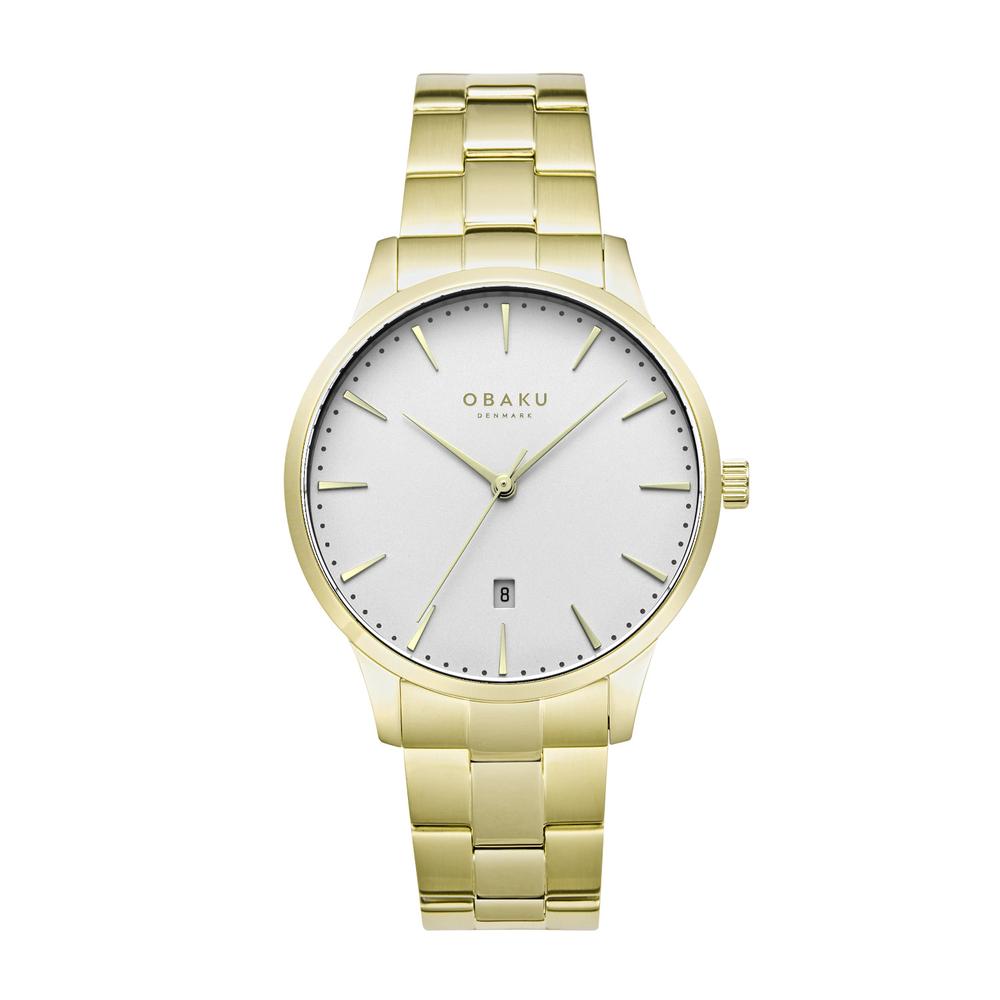Foto 2 pulgar | Reloj Obaku Denmark V247xdgisg Lyng Stor Cider-acero