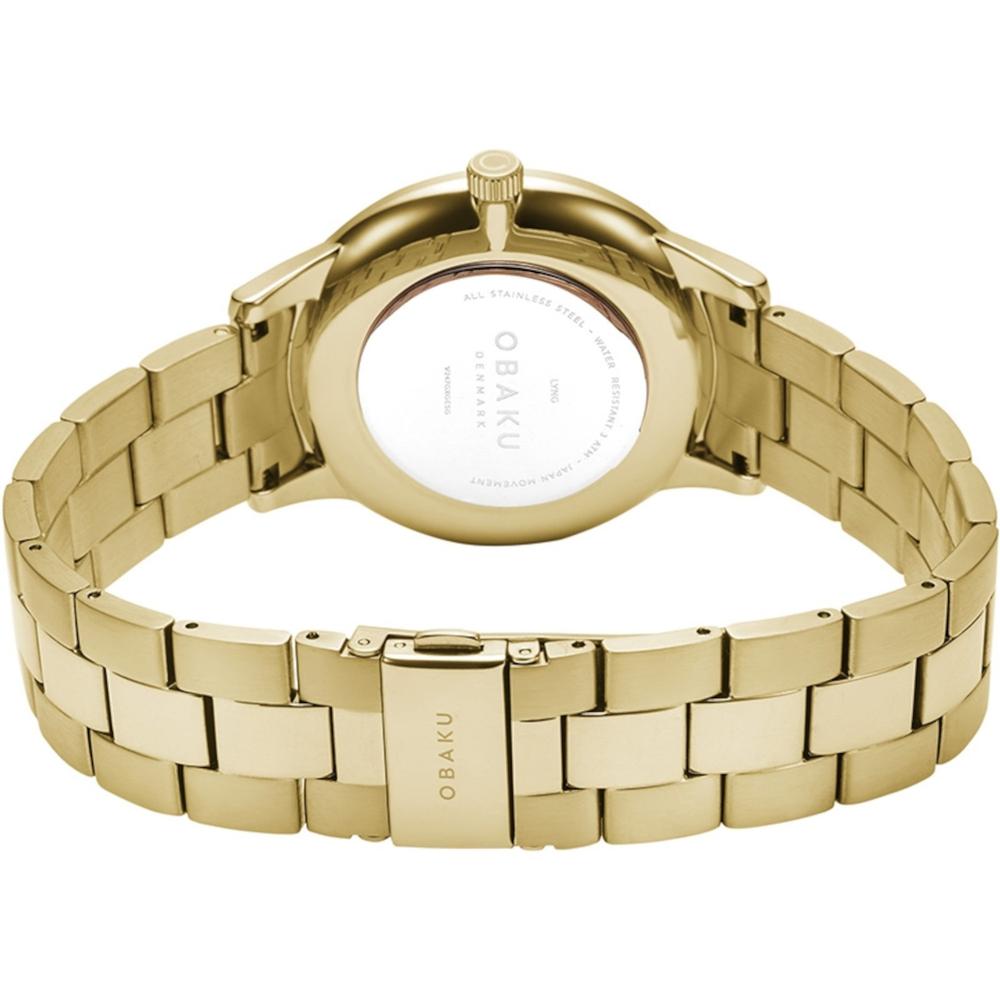 Foto 3 pulgar | Reloj Obaku Denmark V247xdgisg Lyng Stor Cider-acero