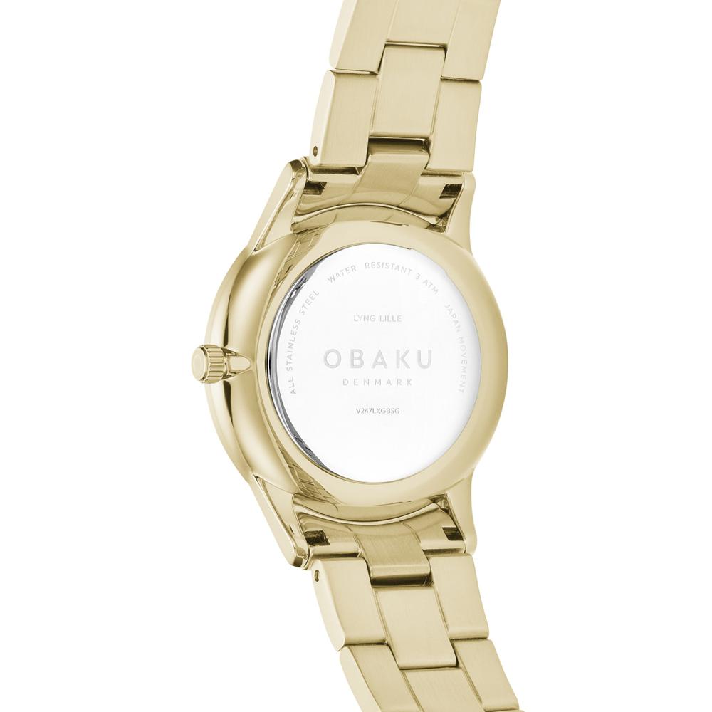 Foto 5 pulgar | Reloj Obaku Denmark V247xdgisg Lyng Stor Cider-acero