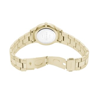 Foto 5 | Reloj Obaku Denmark V247xdgisg Lyng Stor Cider-acero