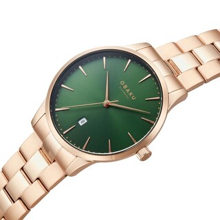Foto 4 | Reloj Obaku Denmark V247xdvesv Lyng Stor Mint-acero