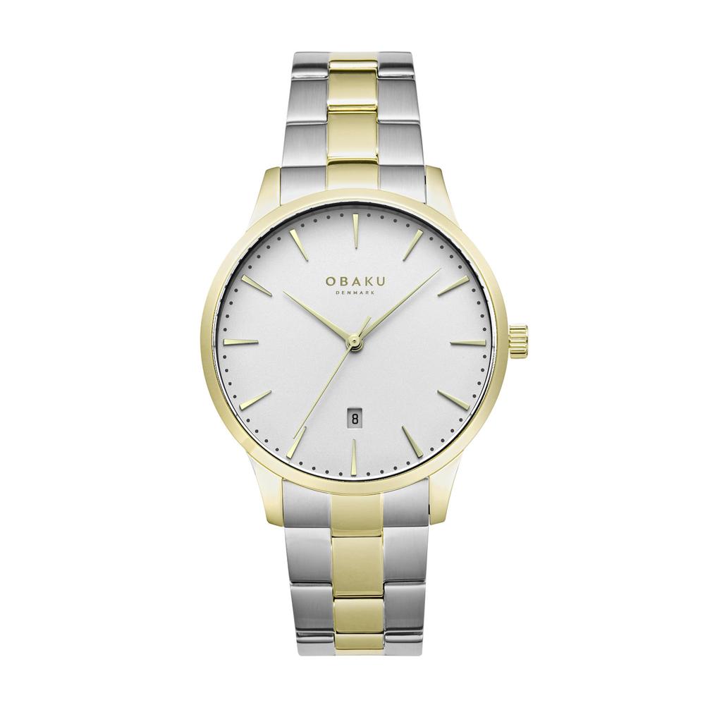 Foto 1 | Reloj Obaku Denmark V247xdgisf Lyng Stor Bright-acero