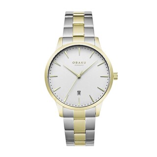 Foto 1 | Reloj Obaku Denmark V247xdgisf Lyng Stor Bright-acero