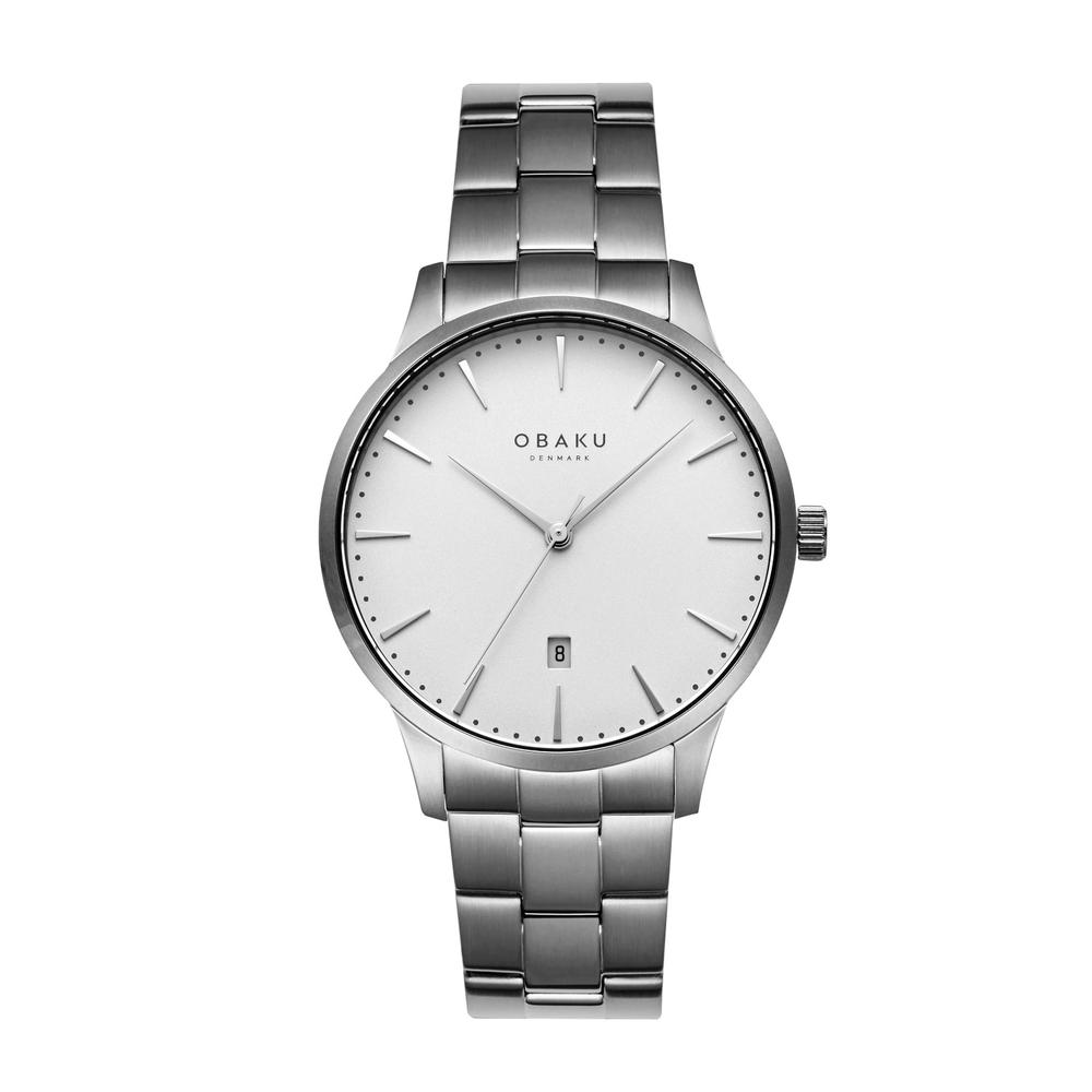 Foto 1 | Reloj Obaku Denmark V247xduisu Lyng Stor Slate-gris