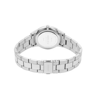 Foto 5 | Reloj Obaku Denmark V247xdcisc Lyng Stor Brace-acero