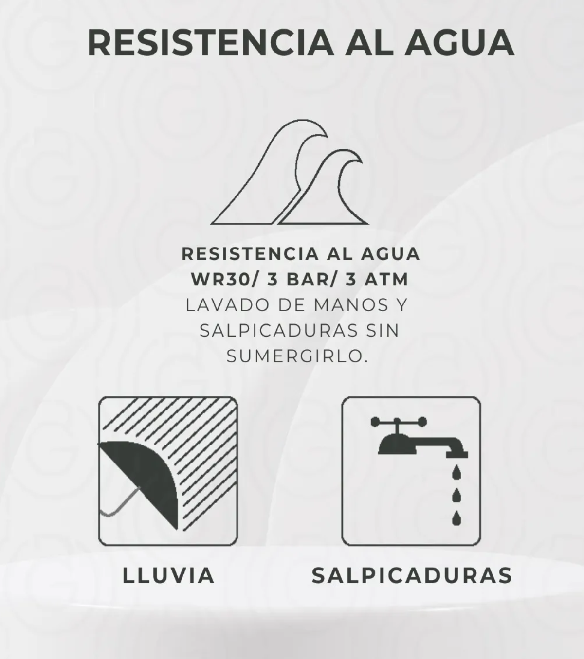 Foto 4 | Reloj De Pulsera Y Hebilla Simple Lab.g Negro