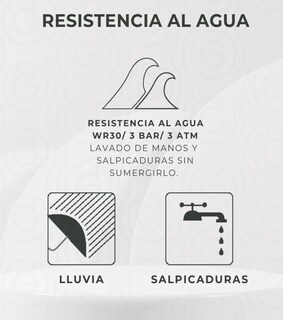 Foto 4 | Reloj De Pulsera Y Hebilla Simple Lab.g Negro