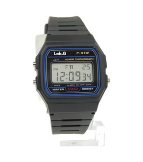 Foto 5 | Reloj De Pulsera Y Hebilla Simple Lab.g Negro
