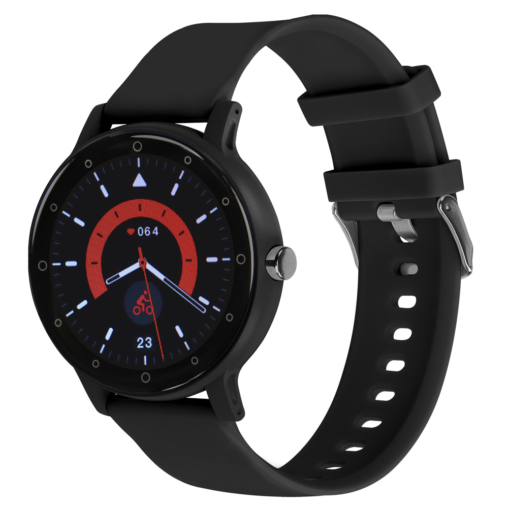 Foto 3 pulgar | Smartwatch Stf  Kronos Insignia Round Tft 1.39''  Llamadas  Ip65 Negro