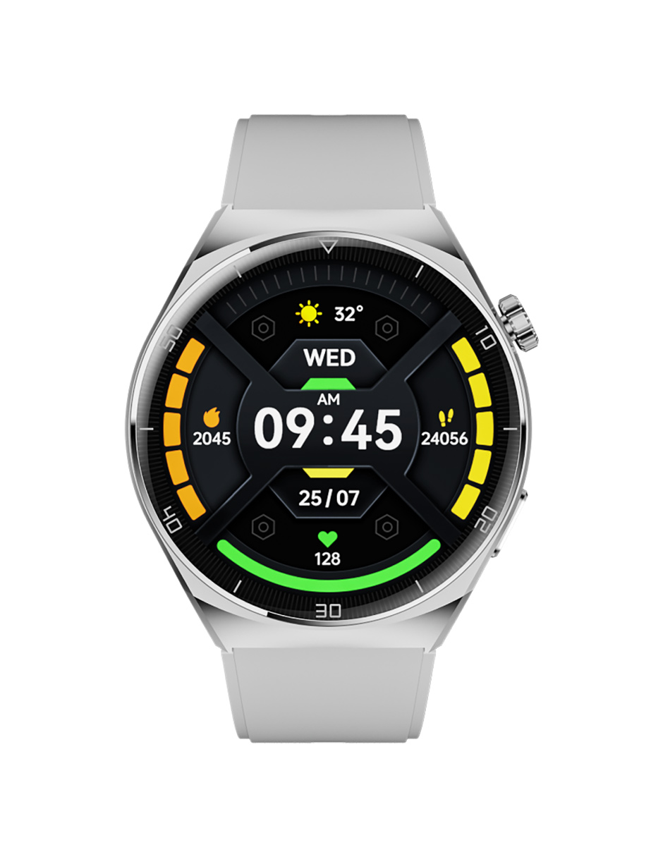 Foto 2 pulgar | Reloj Inteligente Aiwa Aiwatch Active Awsam05g Gris