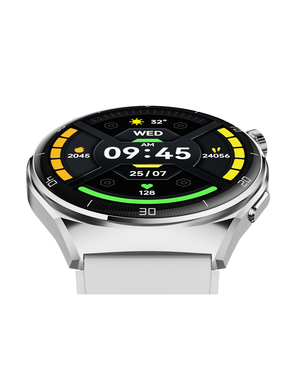 Foto 4 pulgar | Reloj Inteligente Aiwa Aiwatch Active Awsam05g Gris