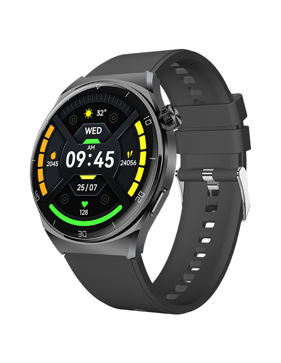 Foto 3 pulgar | Reloj Inteligente Aiwa Aiwatch Active Awsam05b Negro