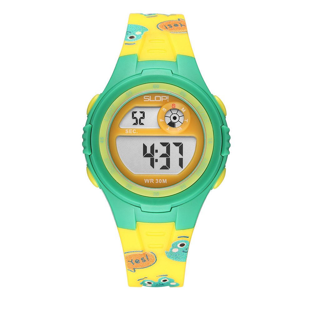 Reloj Slop SW2117LK5 Unisex con Estampado de Ranas