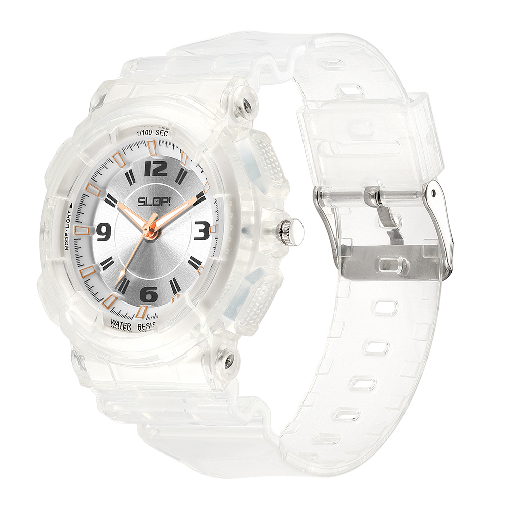 Foto 3 pulgar | Reloj de Pulsera Unisex Slop Sw8852lt5 Transparente