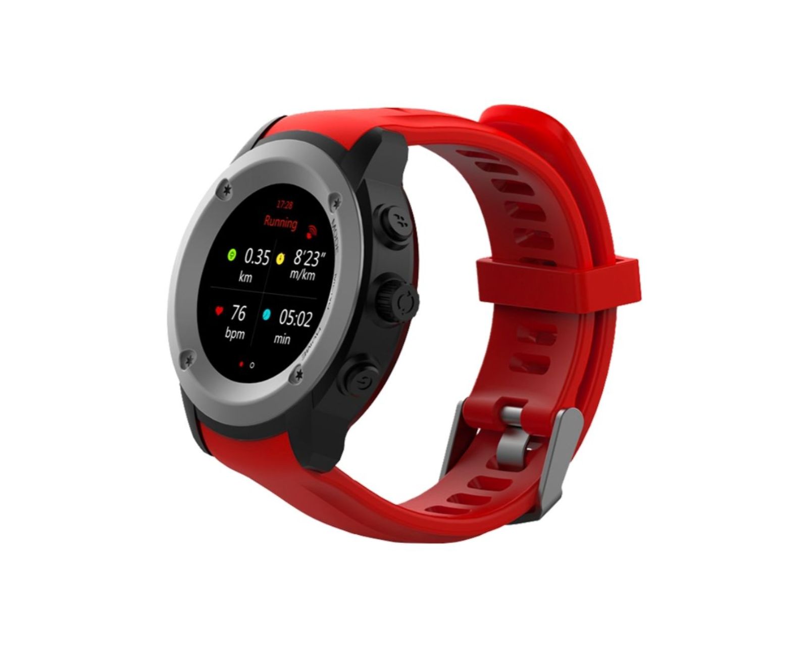 Foto 2 | Smartwatch Ghia GAC-072 Draco color Rojo 1.3 Pulgadas