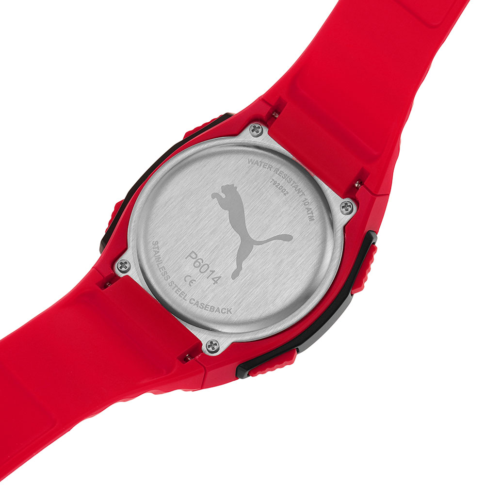 Foto 7 pulgar | Reloj Puma de Pulso Rojo Unisex