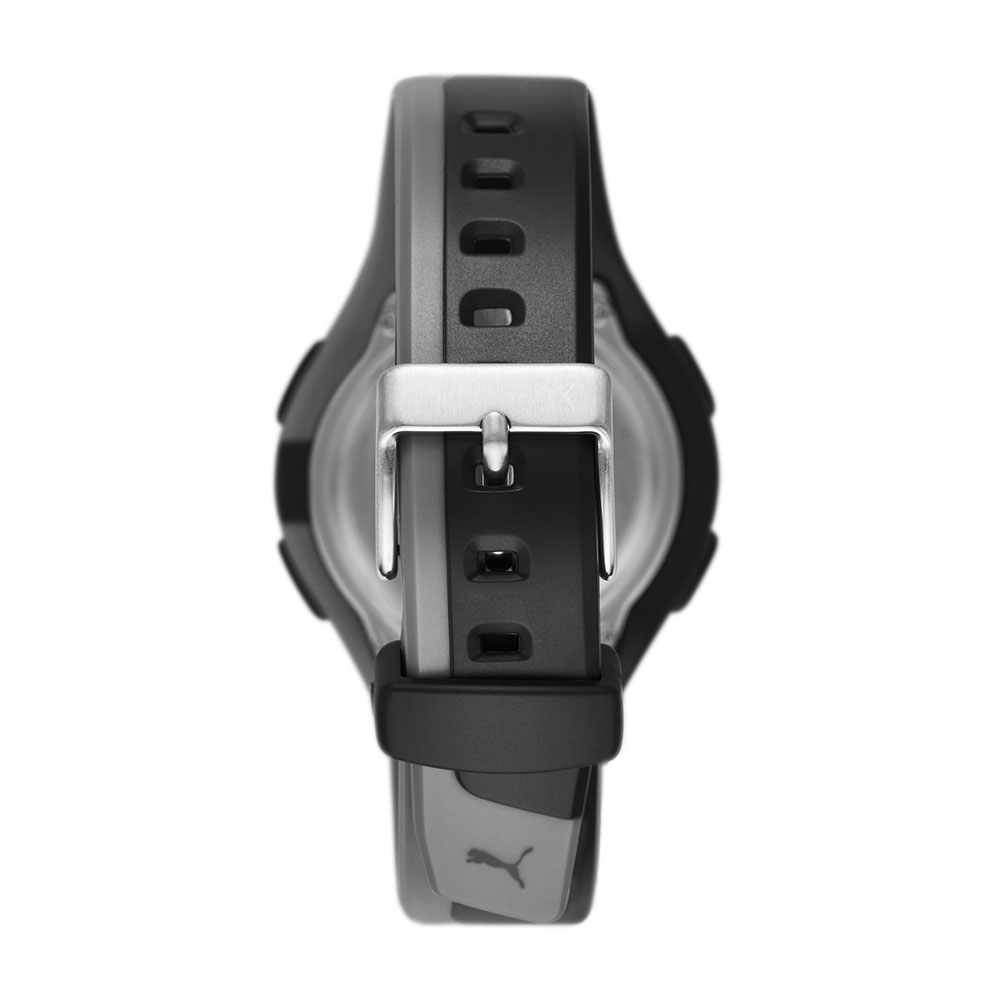 Foto 4 pulgar | Reloj Puma de Pulso Negro Correa de Poliuretano Carátula Negra Digital Unisex
