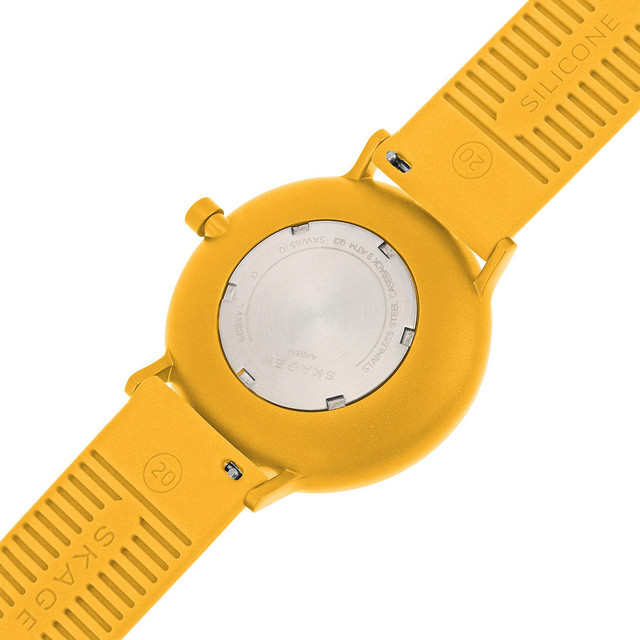 Foto 4 pulgar | Reloj de Pulso Skagen Aaren Kulor Skw6510 color Amarillo para Unisex