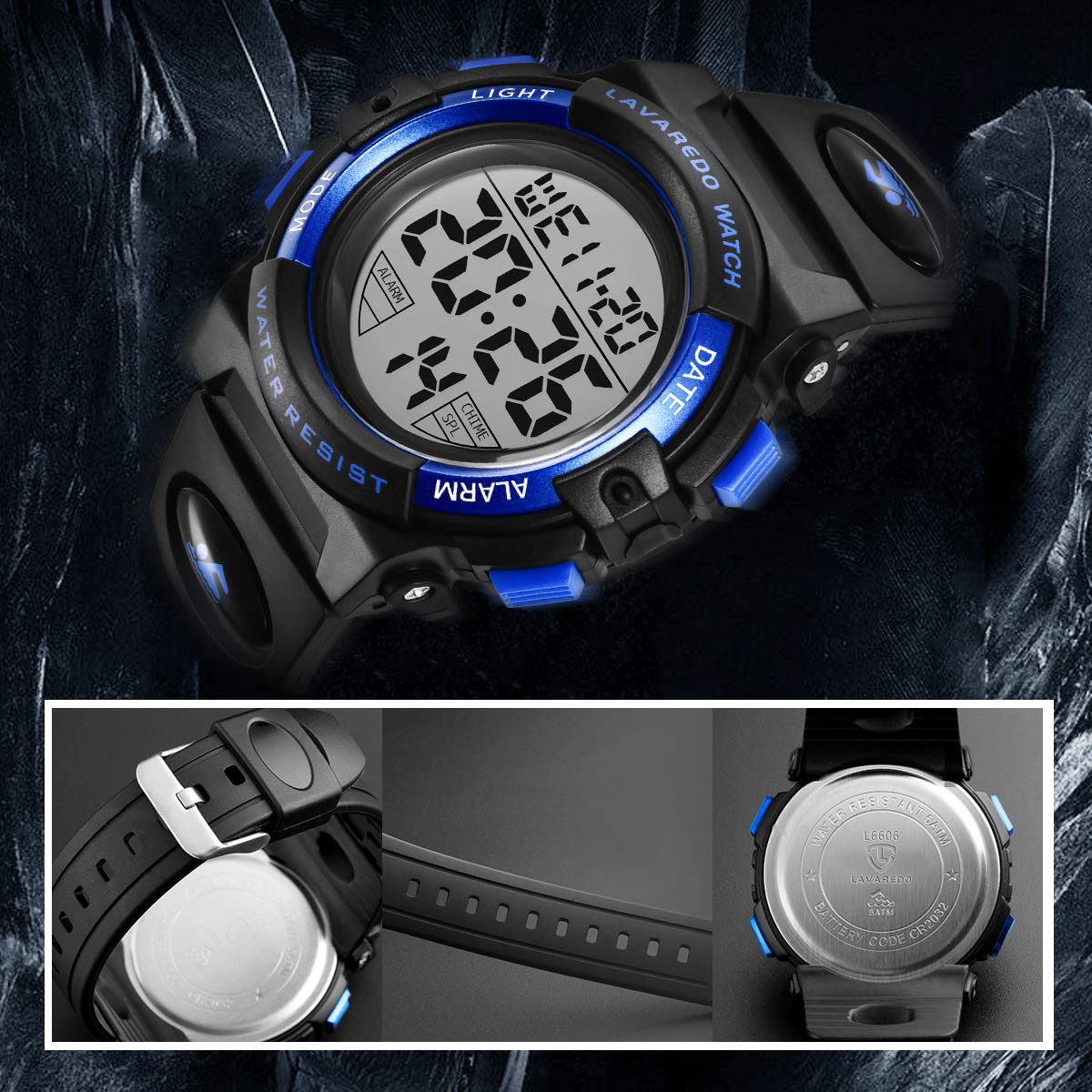 Foto 6 pulgar | Reloj Digital Nn Ben Nevis Para Niños De 5 A 15 Años, Resistente Al Agua, 50 M - Venta Internacional.