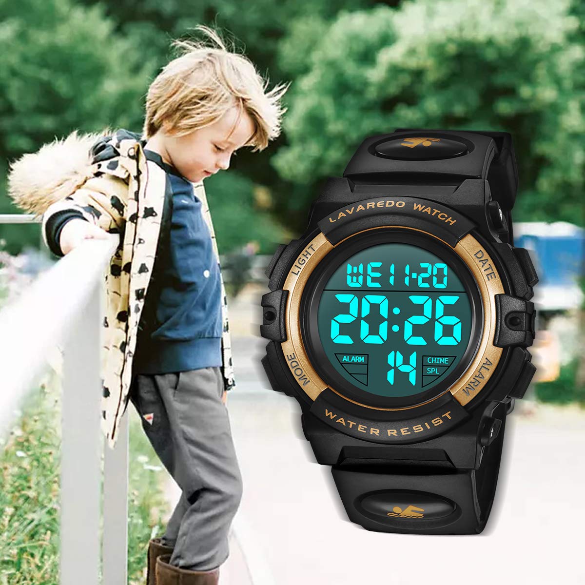 Foto 2 | Reloj Digital Nn Ben Nevis Para Niños De 5 A 15 Años, Resistente Al Agua, 50 M - Venta Internacional.