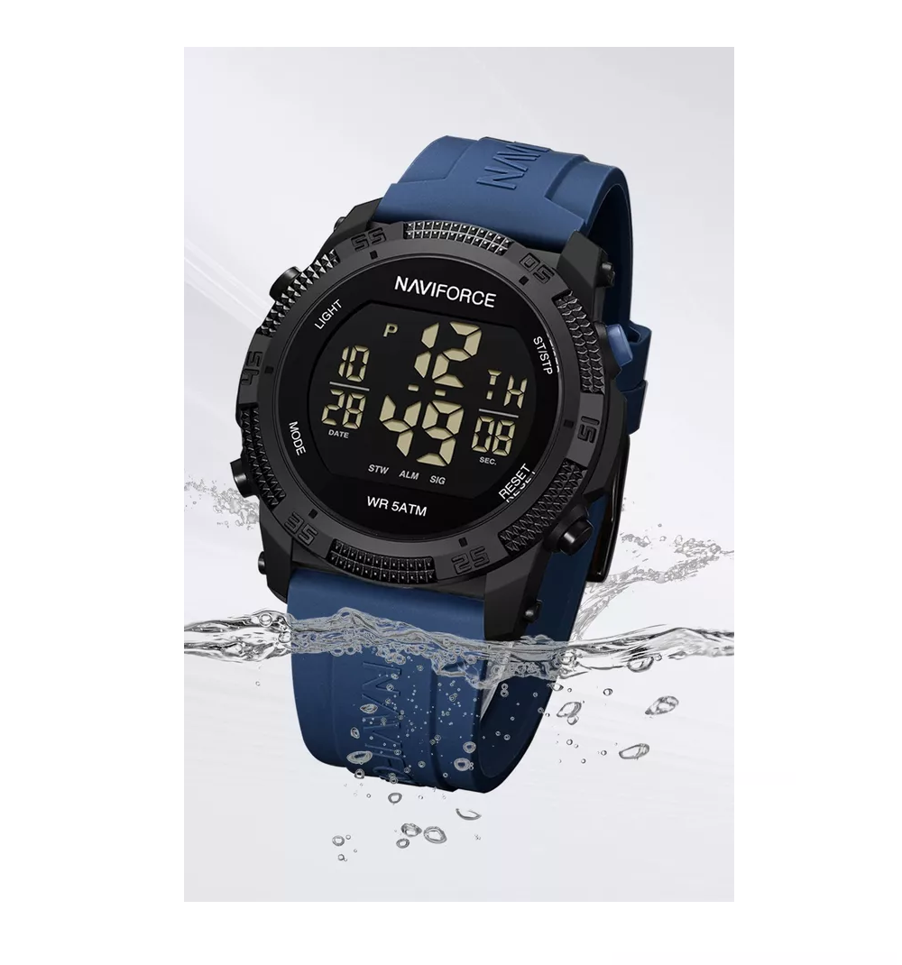 Foto 5 | Reloj Deportivo Naviforce Azul Unisex