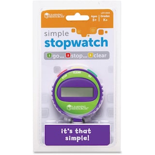 Foto 1 | Stopwatch Learning Resources, Sencillo, Con 3 Botones Para Niños Mayores De 5 Años - Venta Internacional.