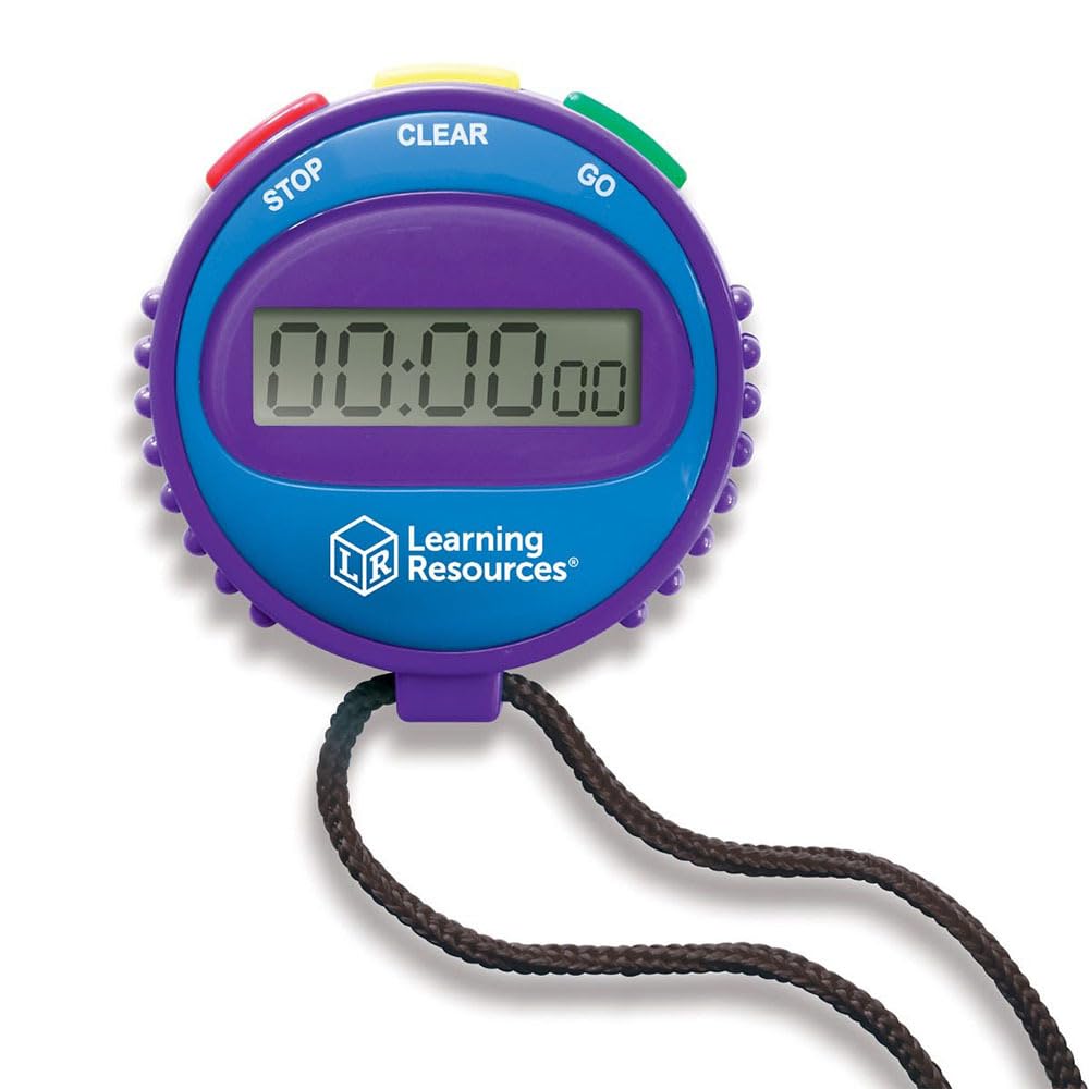 Foto 3 pulgar | Stopwatch Learning Resources, Sencillo, Con 3 Botones Para Niños Mayores De 5 Años - Venta Internacional.