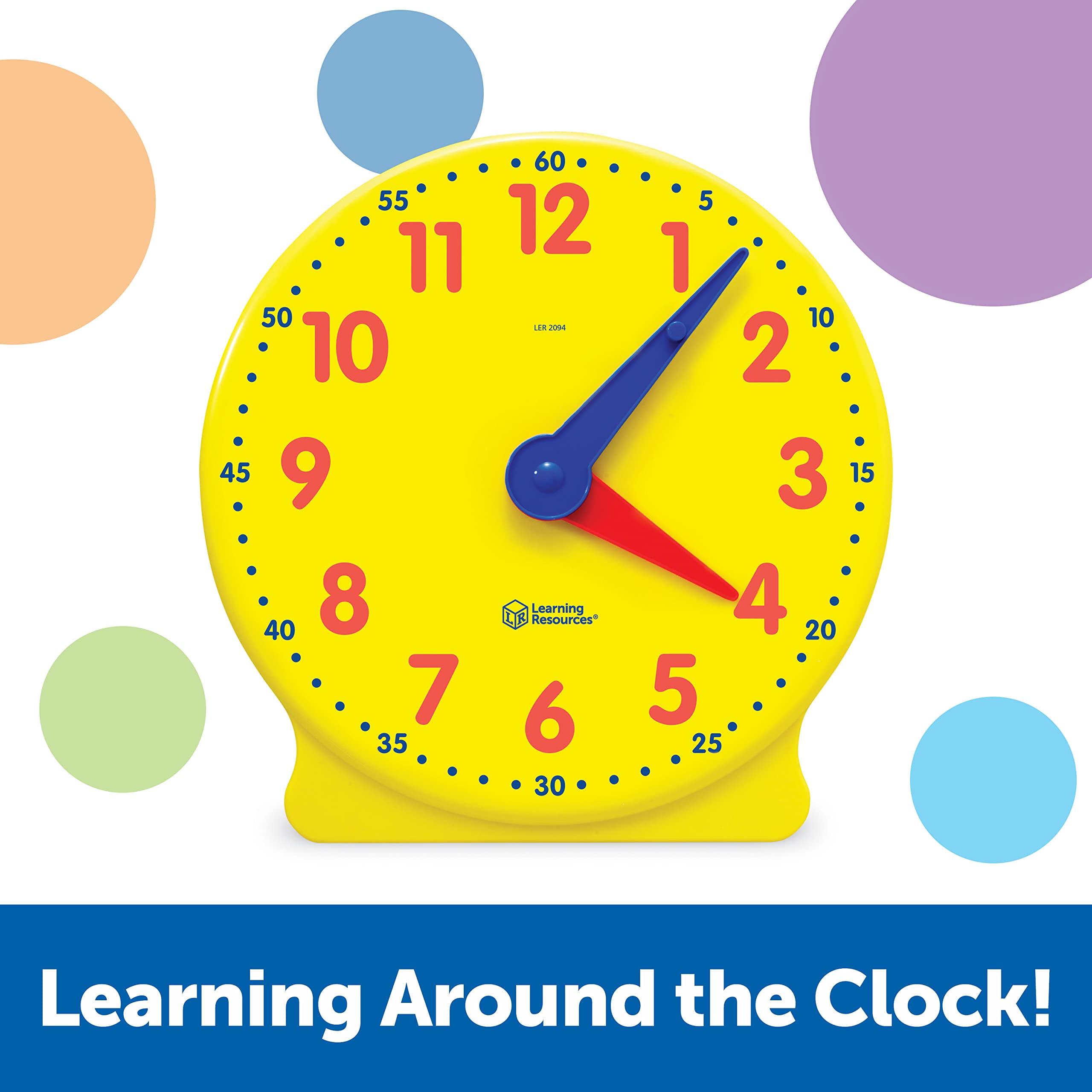 Foto 3 pulgar | Learning Clock Learning Resources Big Time Homeschool 5+ - Venta Internacional.