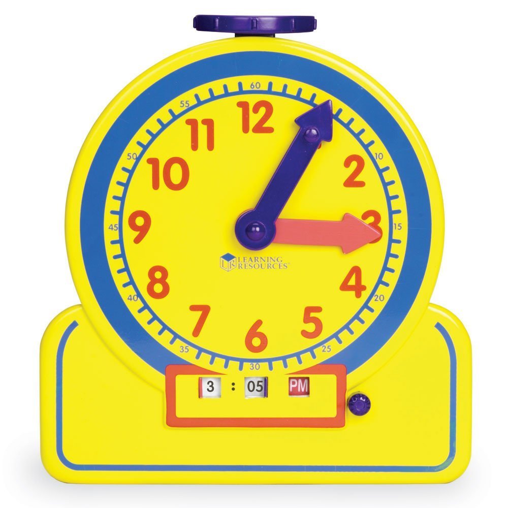 Reloj Interactivo Aprendizaje de Hora Analógica y Digital para Niños - Venta Internacional