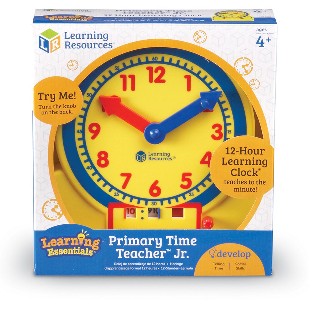 Foto 6 pulgar | Reloj Interactivo Aprendizaje de Hora Analógica y Digital para Niños - Venta Internacional