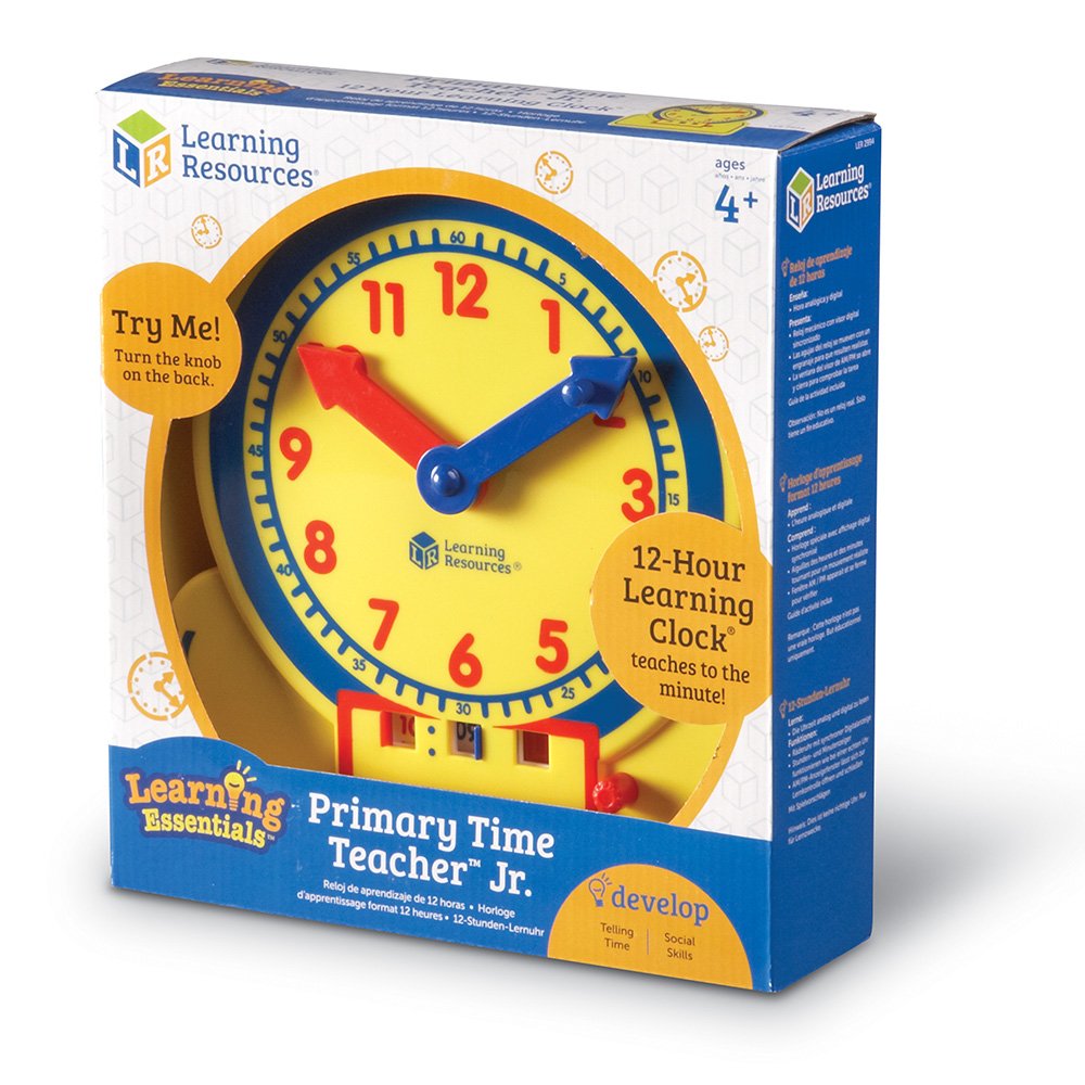 Foto 7 pulgar | Reloj Interactivo Aprendizaje de Hora Analógica y Digital para Niños - Venta Internacional