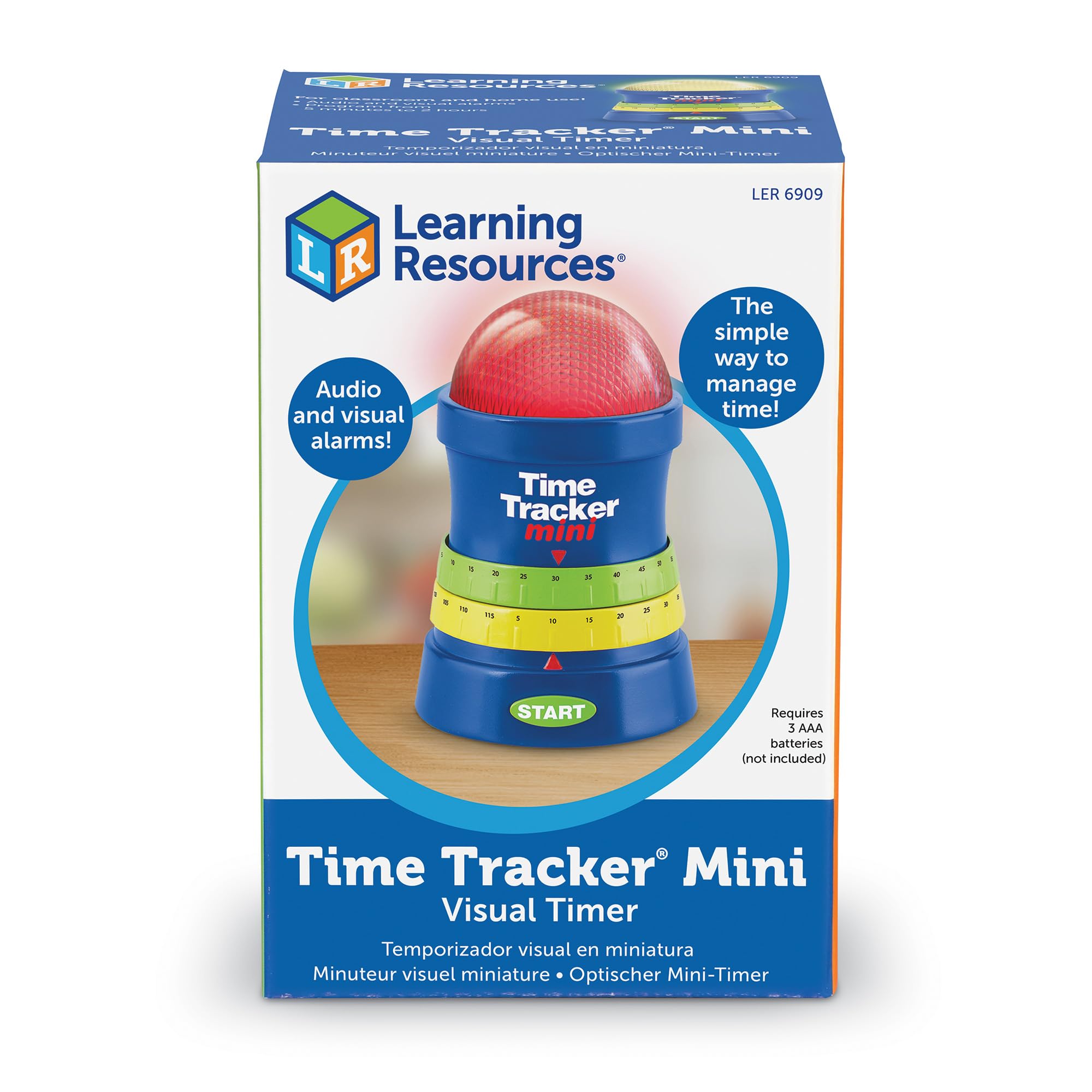 Foto 4 pulgar | Timer Learning Resources Time Tracker Mini Visual Durante Más De 3 Años - Venta Internacional.