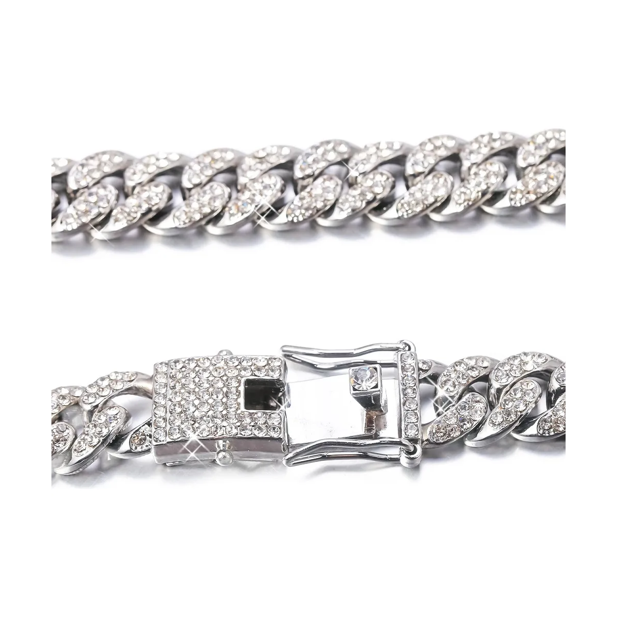 Foto 5 | Reloj De Pulsera De Lujo Con Diamantes Y Brazalete, Unisex Lab.g Plateado