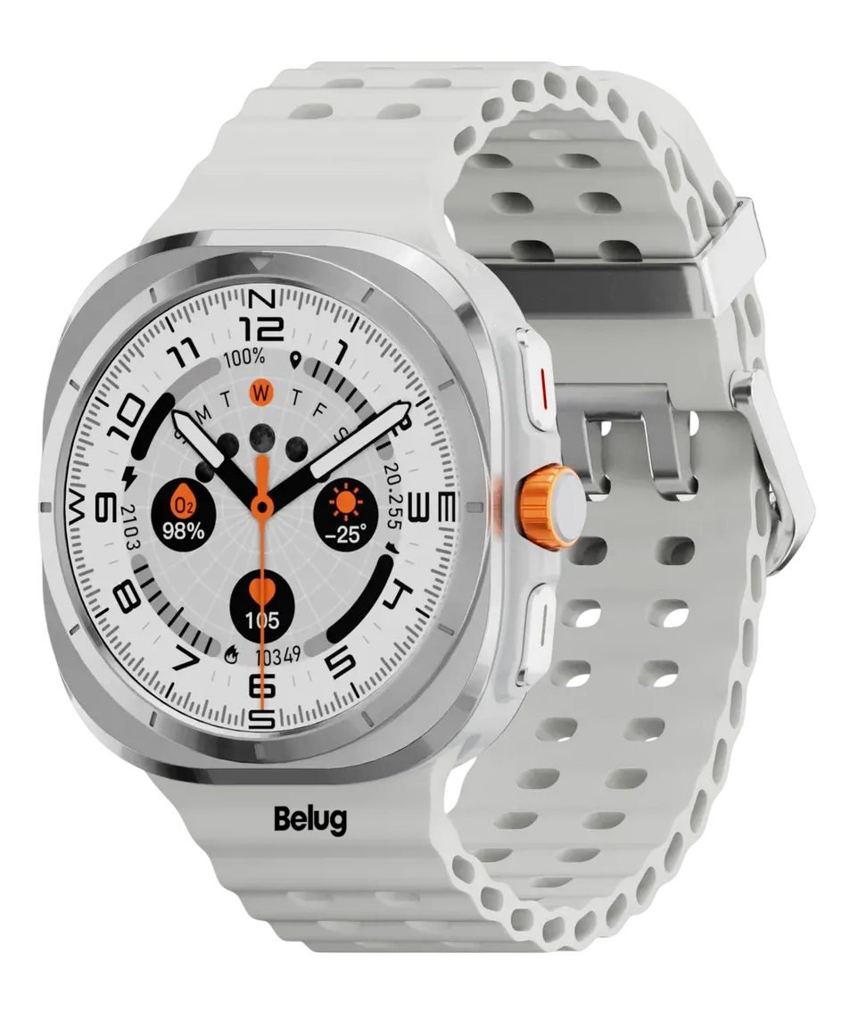 Foto 2 pulgar | Smartwatch Reloj Inteligente Bluetooth Plateado