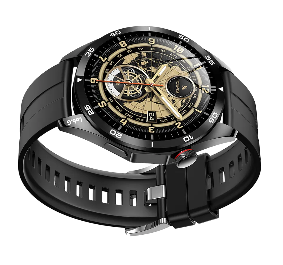 Foto 3 pulgar | Reloj Inteligente Smartwatch Bluetooth Llamada 1.52 Negro