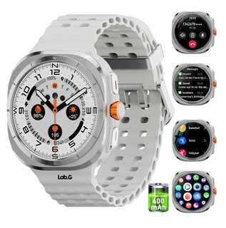 Foto 5 | Smartwatch Reloj Inteligente Bluetooth Plateado