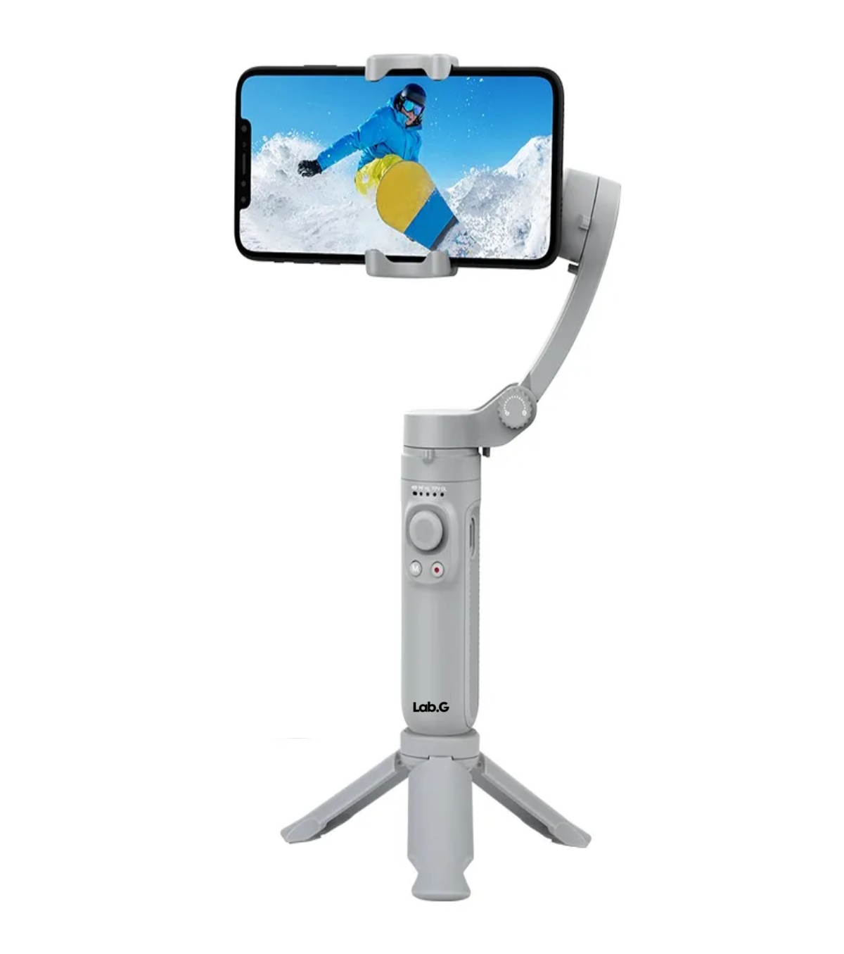 Estabilizador Gimbal 3 Ejes Plegable Para Celular Lab.g Gris