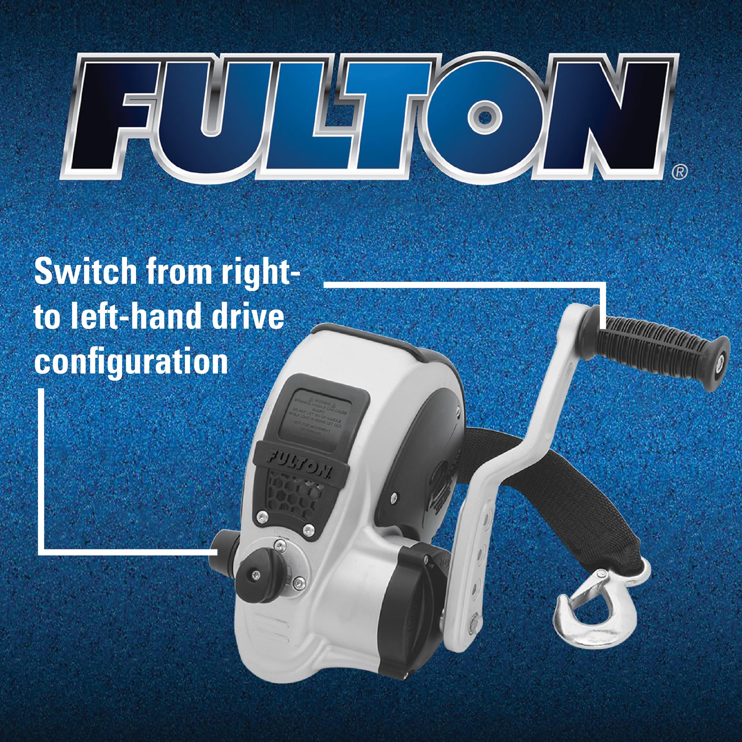 Foto 4 pulgar | Cabrestante Para Remolque Fulton Fw20000101 F2 Con Correa, Capacidad De Carga De 907 Kg. - Venta Internacional.