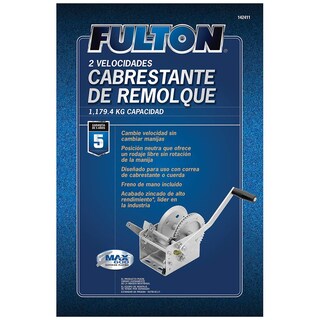 Foto 3 | Cabrestante Para Remolque Fulton 142411, Dos Velocidades, 1.179 Kg De Capacidad - Venta Internacional.