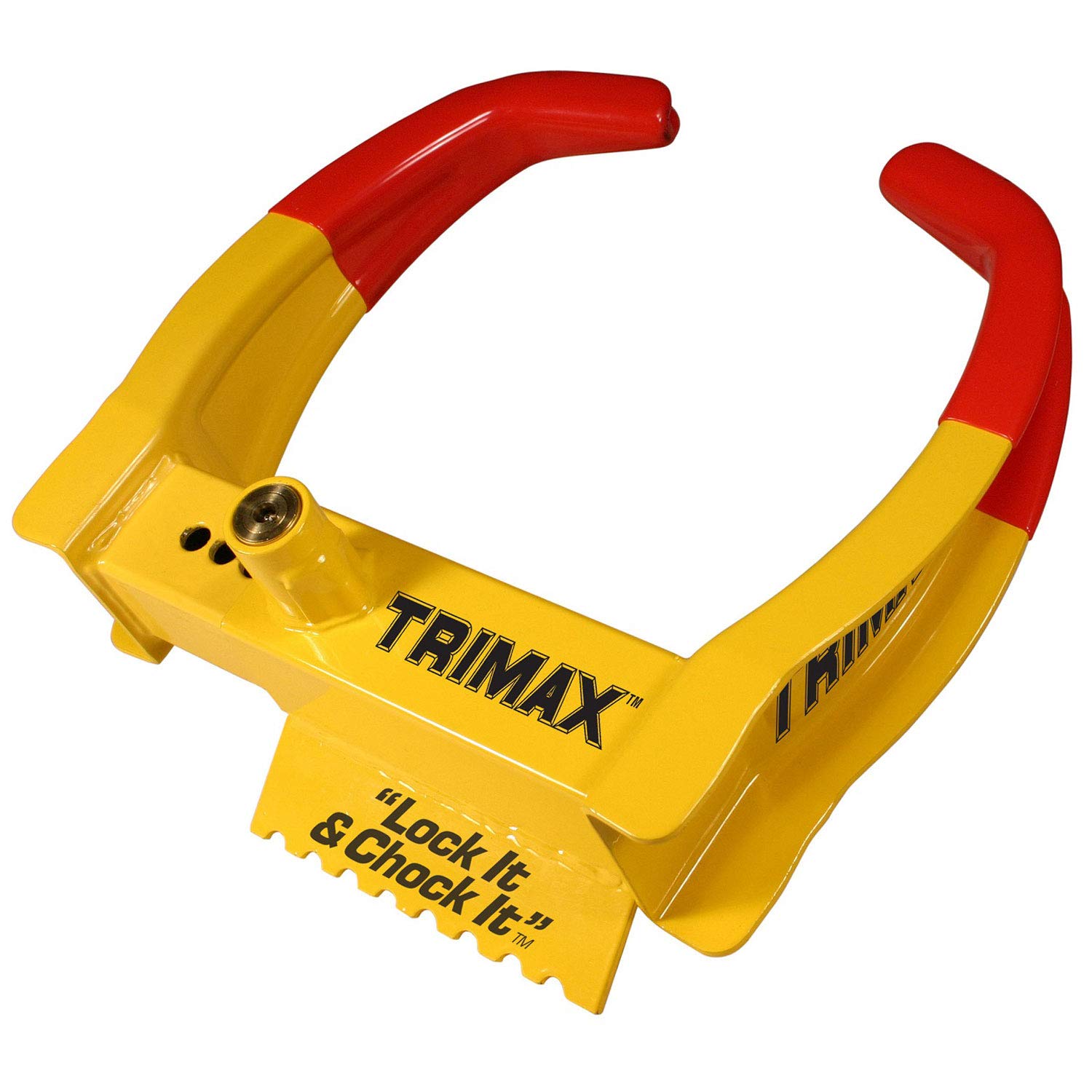 Cuña De Rueda Trimax Tcl65 Amarillo/rojo De 18,4 Cm Con Garantía - Venta Internacional.