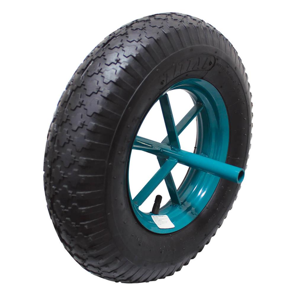 Llanta 16'' Total  para Carretilla Negra