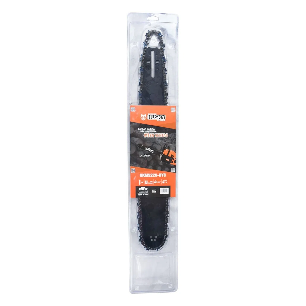 Foto 2 pulgar | Barra De 20'' Paso .325'' Incluye Cadena 76 Eslabones Swedish Husky Power - Hkm5220-byc