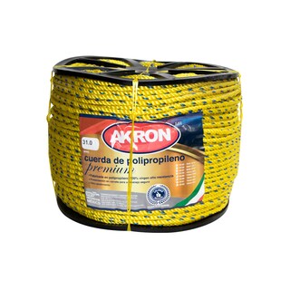 Foto 1 | Cuerda De Polipropileno Akron Premium 100% Virgen 11mm 7/16”
Rollo30kg Aprox.