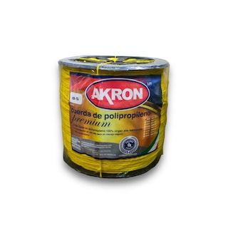 Foto 1 | Cuerda De Polipropileno Akron Premium 100% Virgen 4mm 3/16”
Rollo 17kg Aprox.