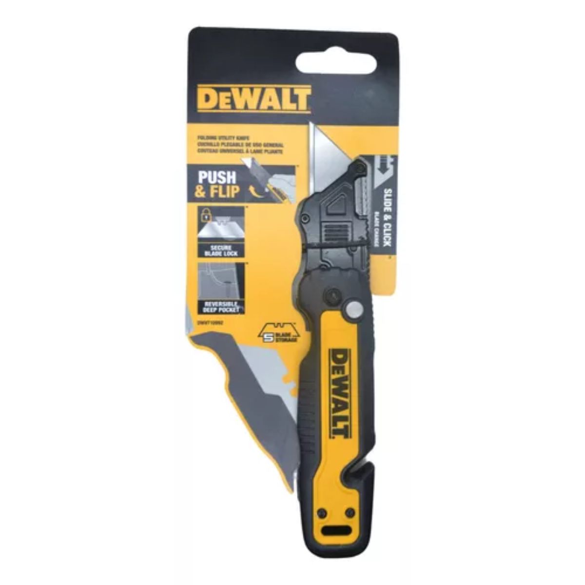 Foto 5 pulgar | Navaja Plegable Uso General Dewalt Dwht10992