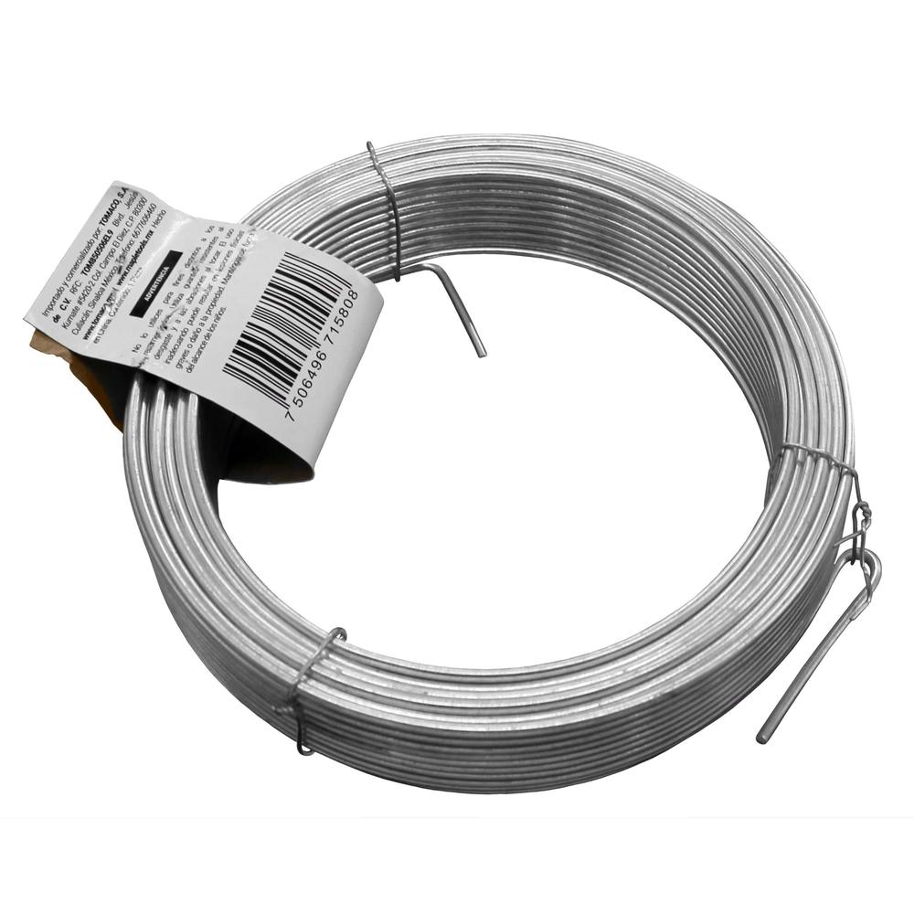 Foto 4 pulgar | 5 Rollos Alambre Galvanizado Calibre 14 1kg C/u Maple Tools
